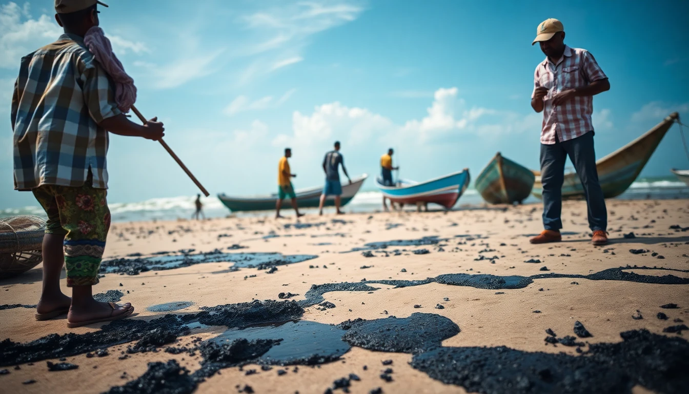 Pescadores do MA buscam indenização por óleo de 2019