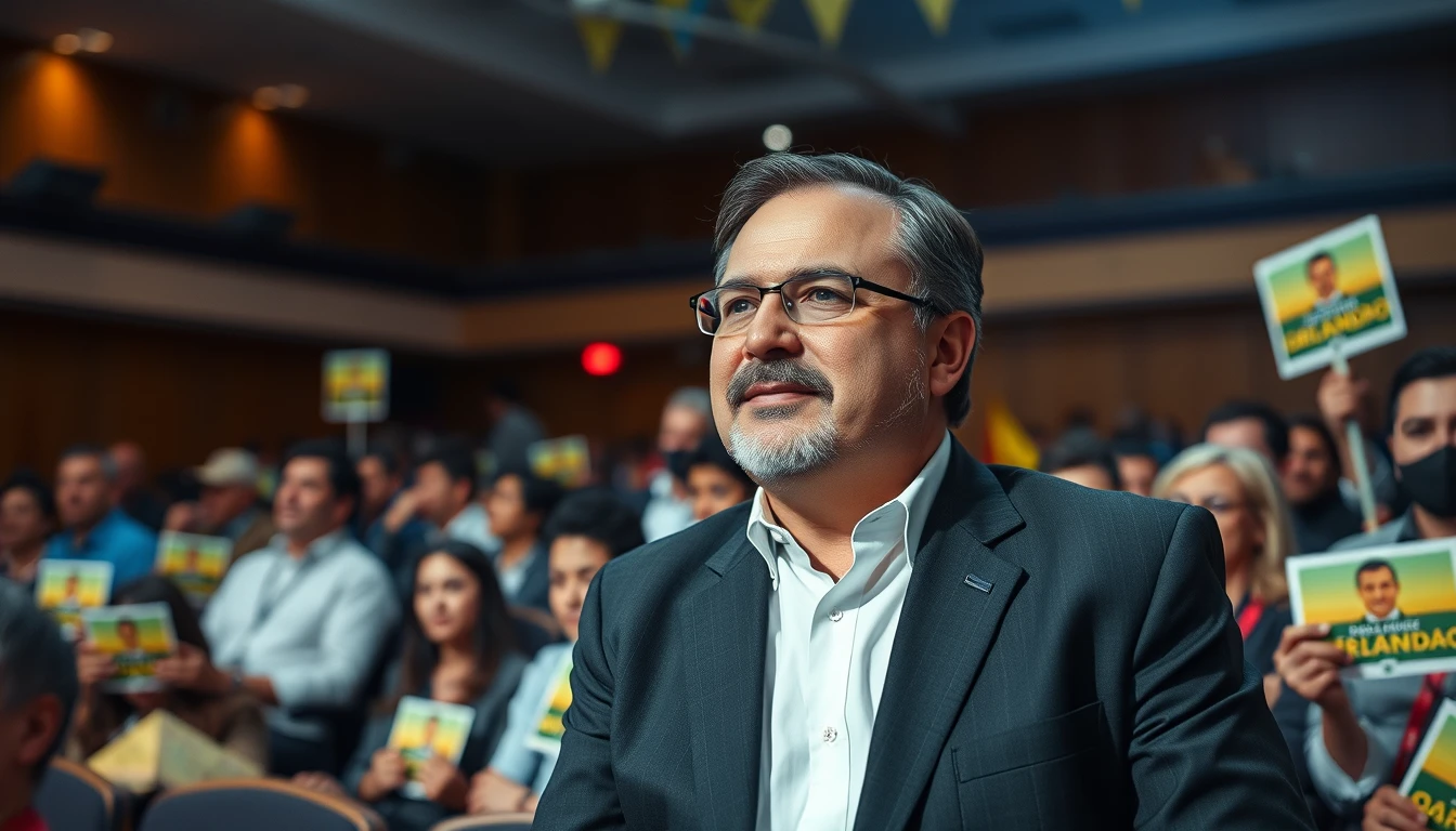 Prefeito Fernando Pessoa declara apoio a Orleans Brandão, Pe