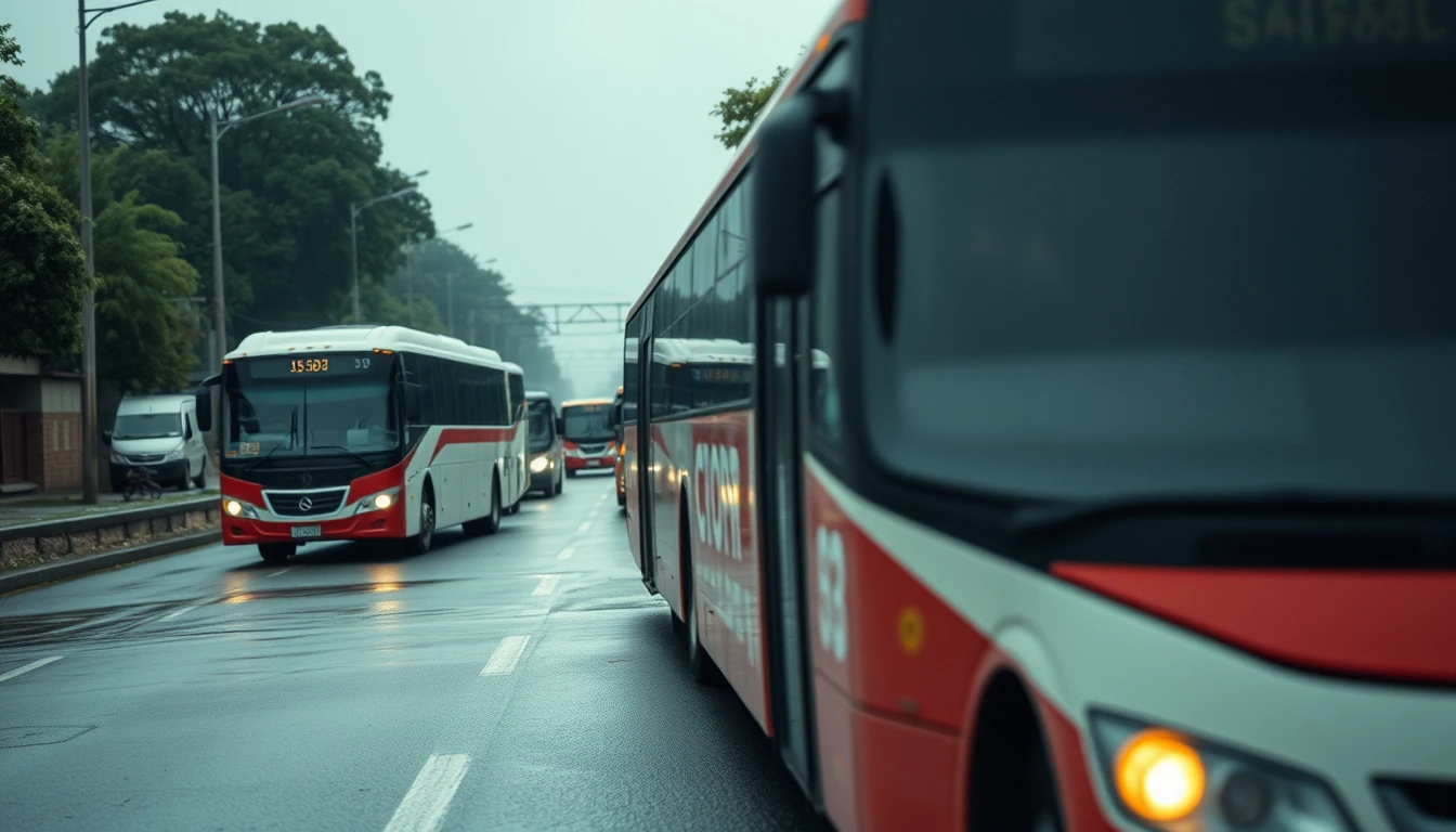 Acidente entre ônibus e caminhão-baú deixa dois mortos na BR