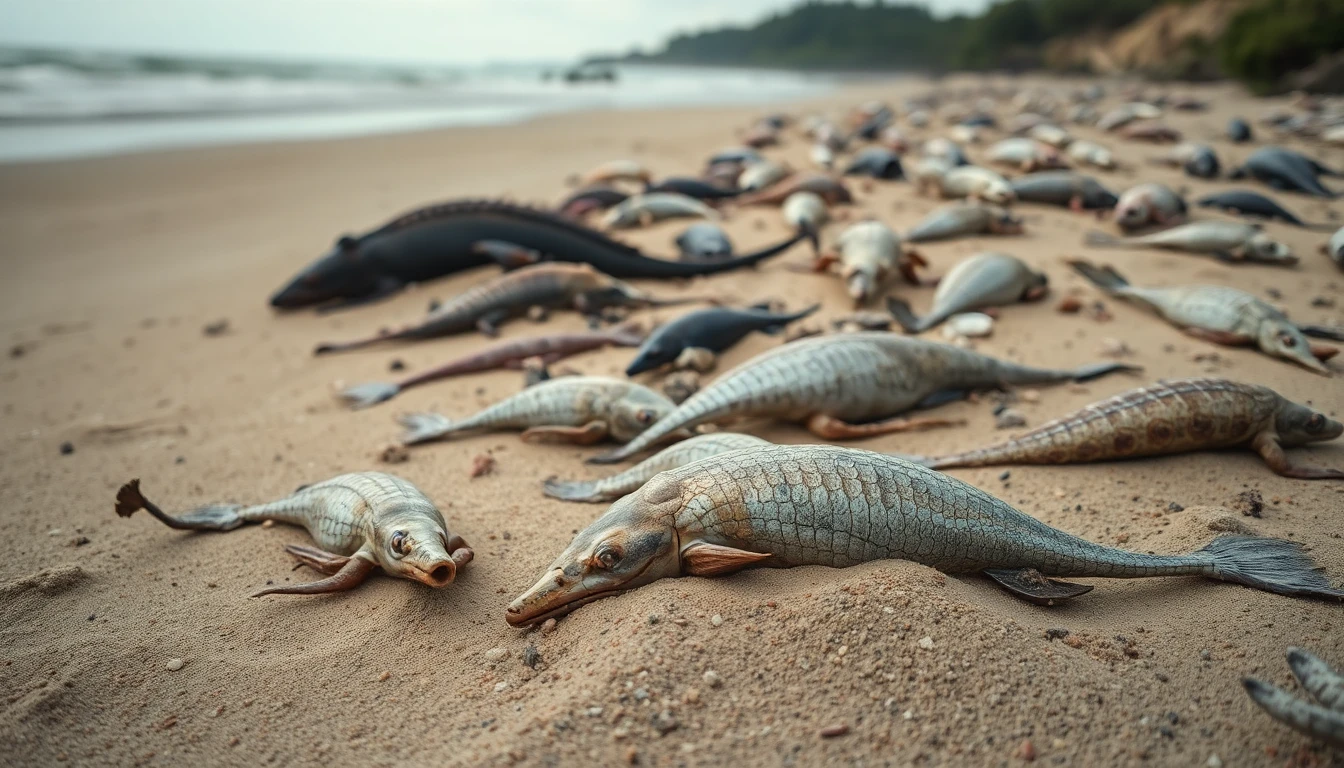 Animais marinhos mortos no Maranhão alertam especialistas